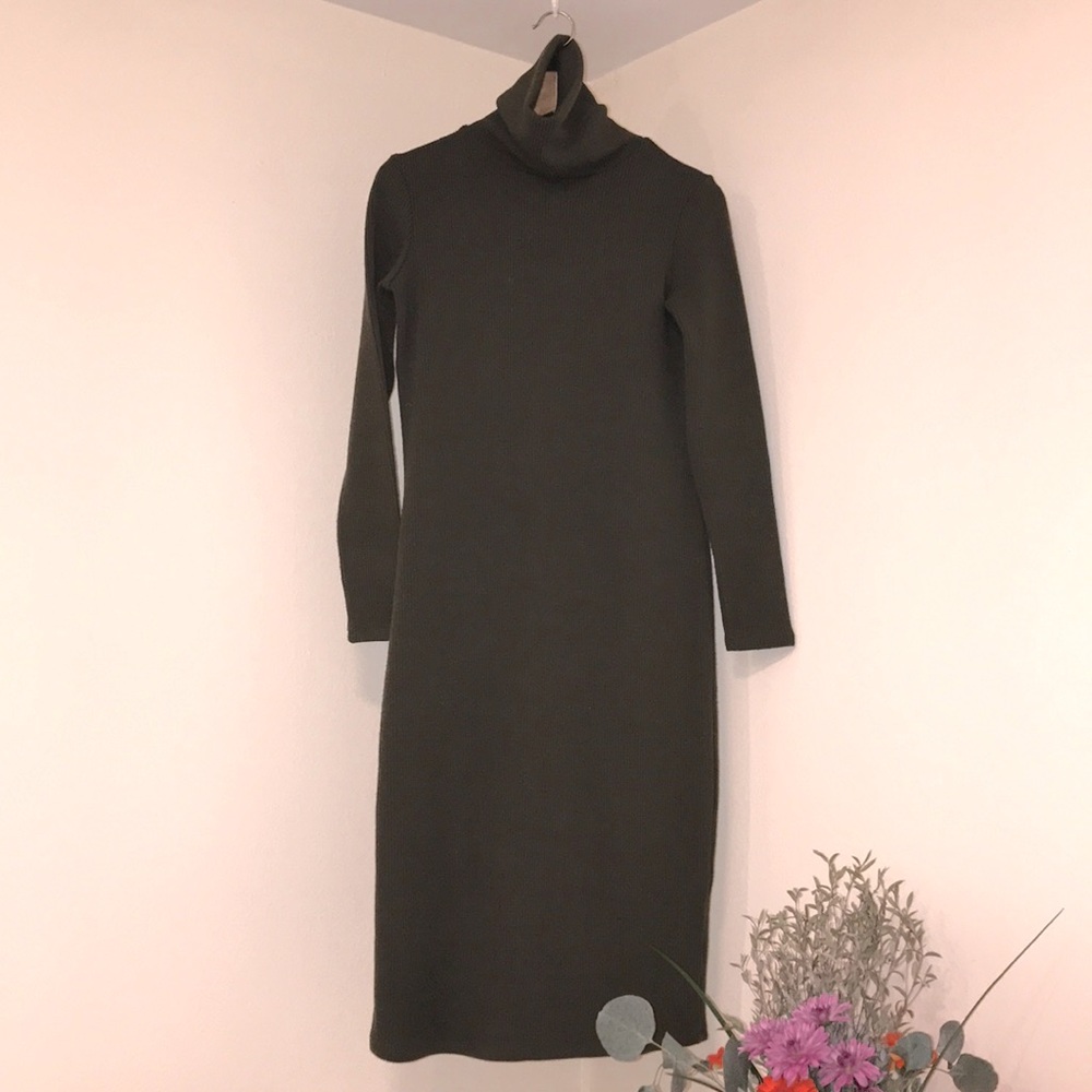 Knit long dress